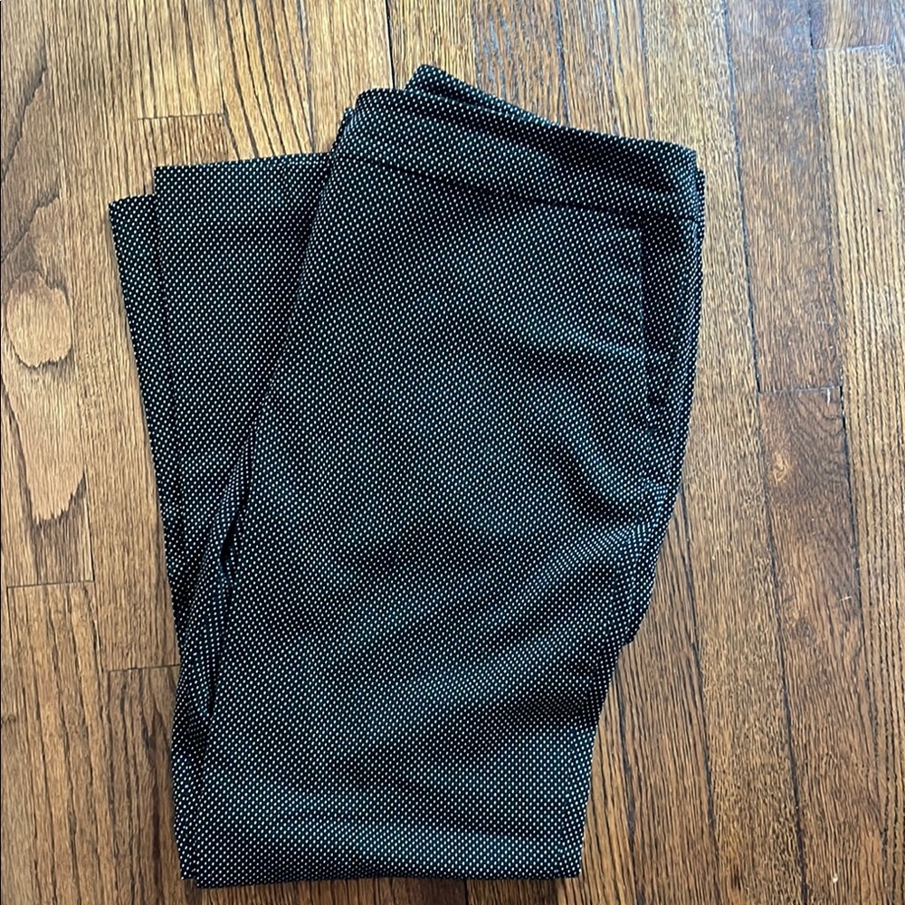Women’s Black and White Patterned Pants